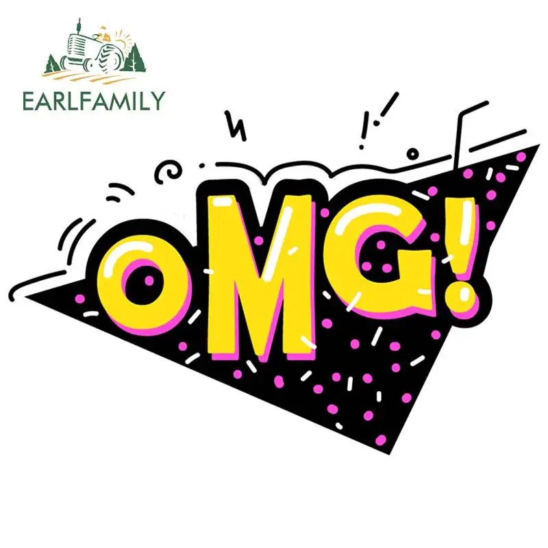 Car Accessories Omg - EARLFAMILY 13 ซม.x 9 ซม.สําหรับ OMG
