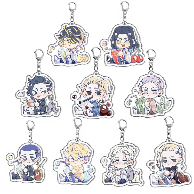 Car Accessories In Tokyo - อะนิเมะ Tokyo revengers พวงกุญแจอะคริลิคพลาสติก takemichi Hinata