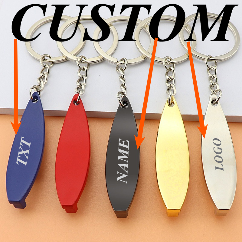 Car Accessories Wholesale - พวงกุญแจโลหะรูปกระดานโต้คลื่นแบบกำหนดเอง 1 ชิ้น พร้อมที่เปิดขวด ของตกแต่ง พวงกุญแจแบบกำหนดเอง