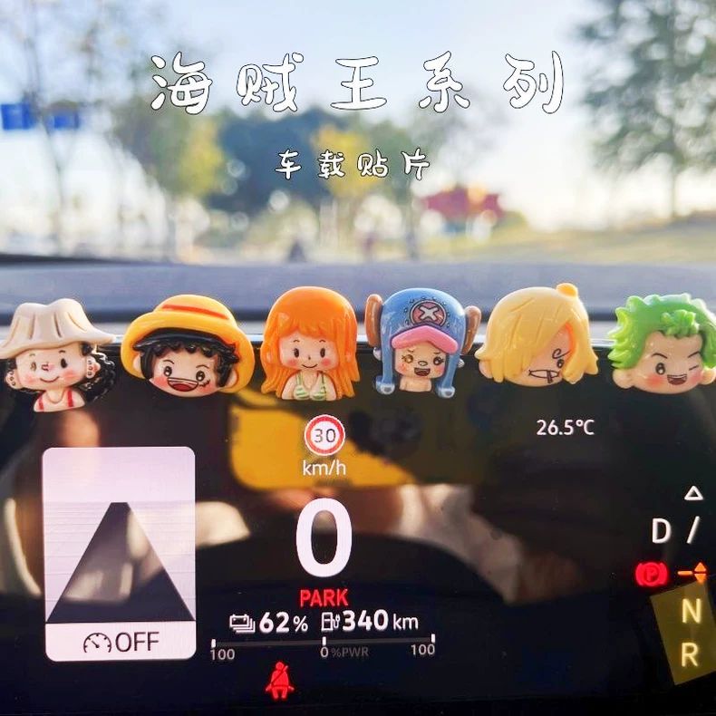 วันพีช การ์ตูนน่ารัก DIY แพทช์ - Car Accessories Wholesale บทวิจารณ์และราคา