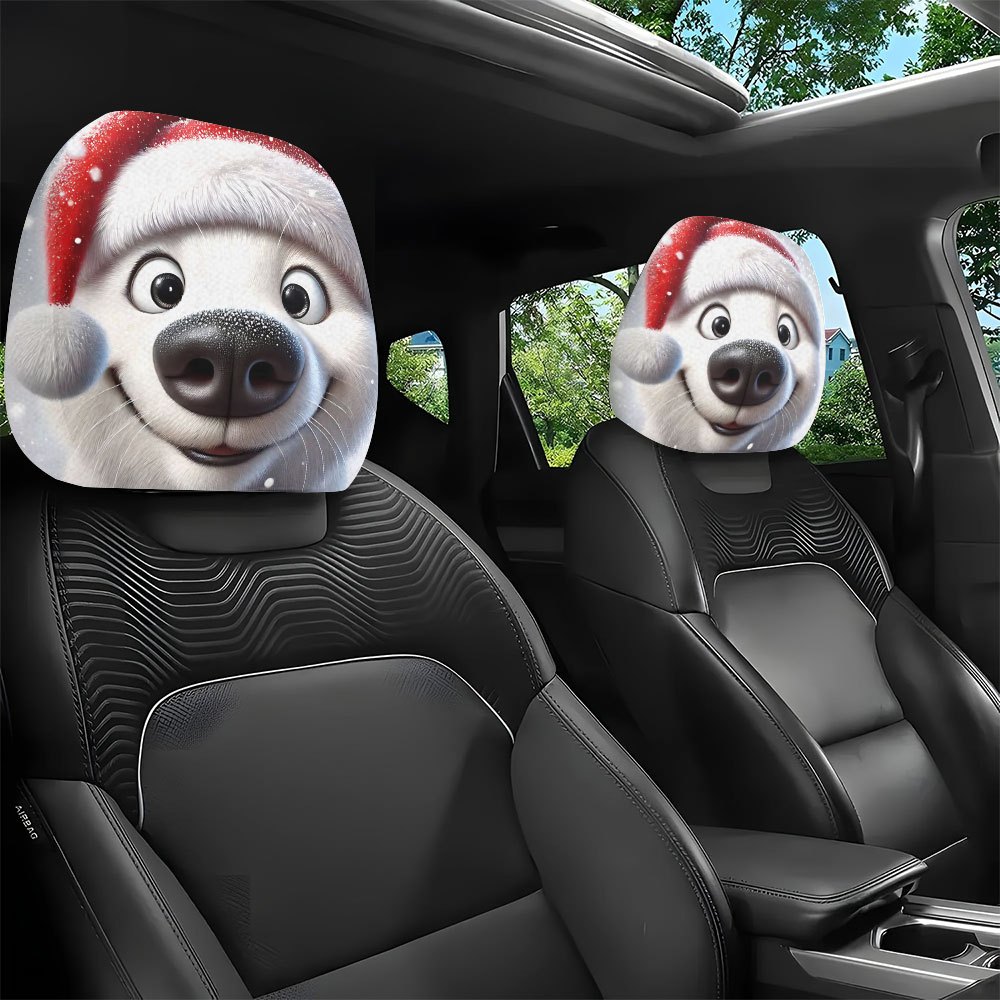 หมวกคริสต์มาส 2 ชิ้น, ผ้าคลุมพ - Car Accessories Xmas บทวิจารณ์และราคา
