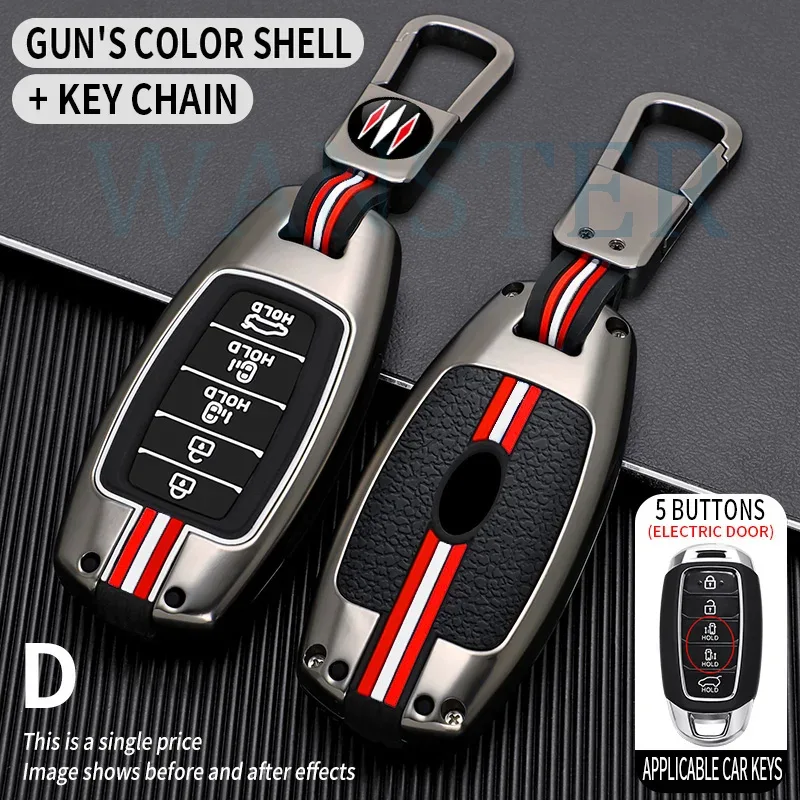 หุ้มกุญแจรถโลหะเปลือกเคสสำหรับ - Car Accessories Xmas บทวิจารณ์และราคา