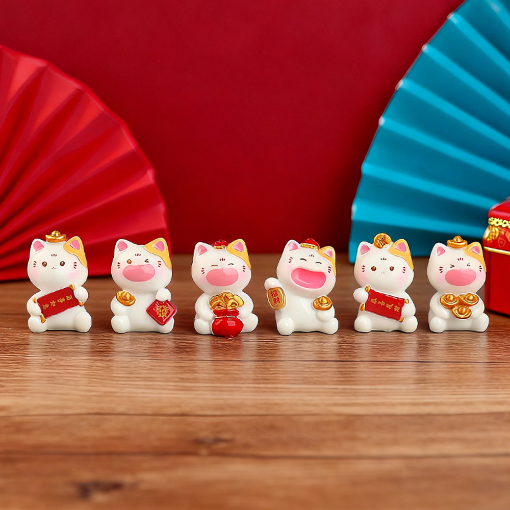 ของตกแต่งแมวกวักนำโชคขนาดเล็ก  - Car Accessories Xmas บทวิจารณ์และราคา