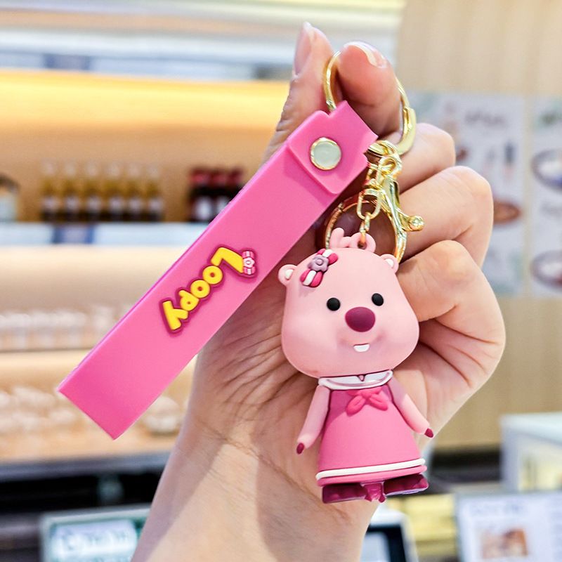 พวงกุญแจตุ๊กตาบีเวอร์การ์ตูนโบ - Car Accessories Wholesale บทวิจารณ์และราคา