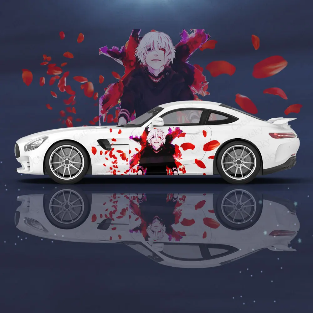 อะนิเมะTokyo Ghoul Customรถสติ - Car Accessories In Tokyo บทวิจารณ์และราคา