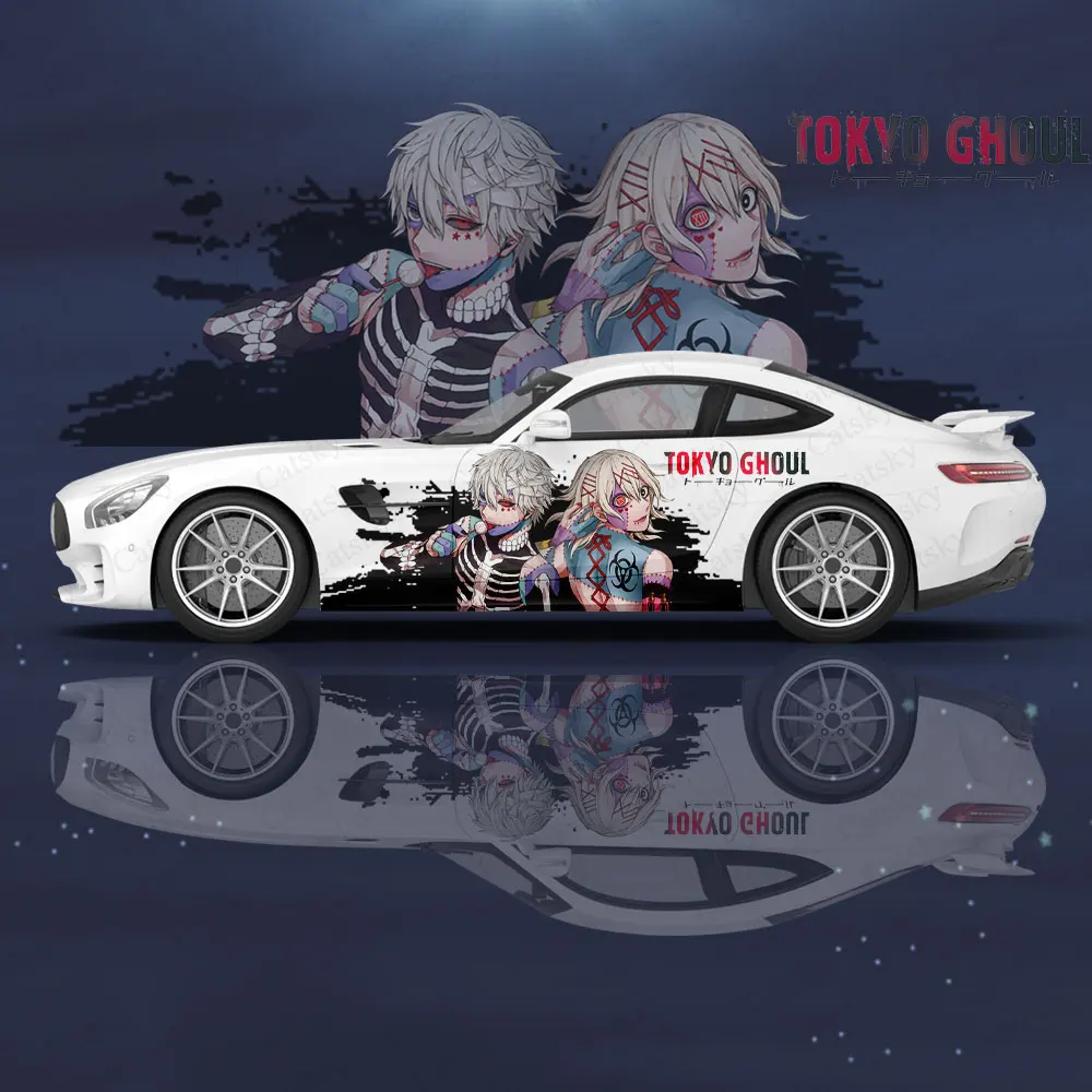 อะนิเมะTokyo Ghoul Customรถสติ - Car Accessories In Tokyo บทวิจารณ์และราคา